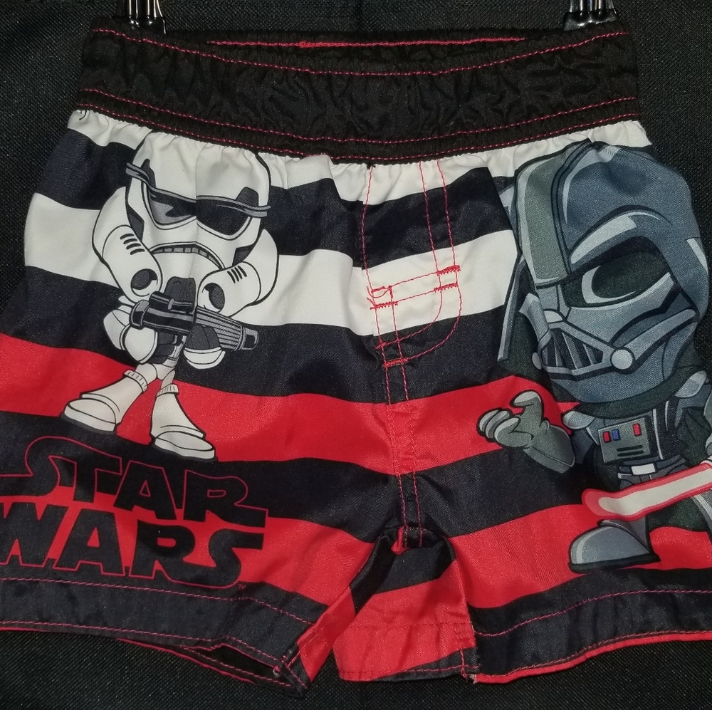 Star Wars swim trunks